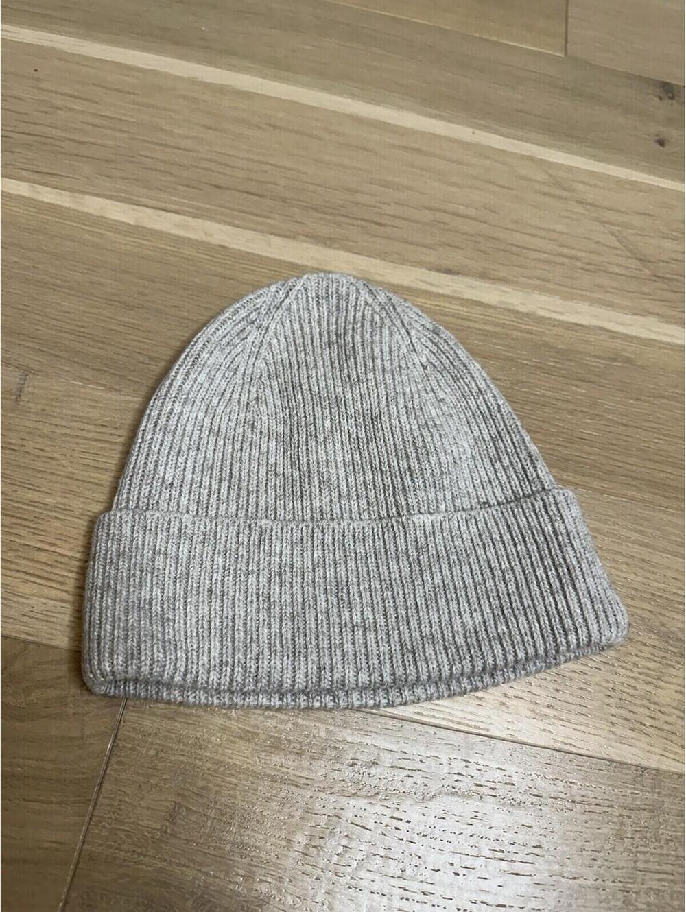 Zara Ribbed Toque One Size Oatmeal